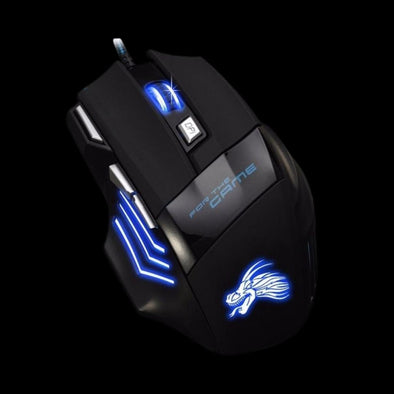 H7 Wired Mouse with 7 Buttons