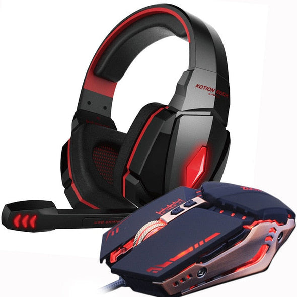 Gaming Headset and Gaming Mouse